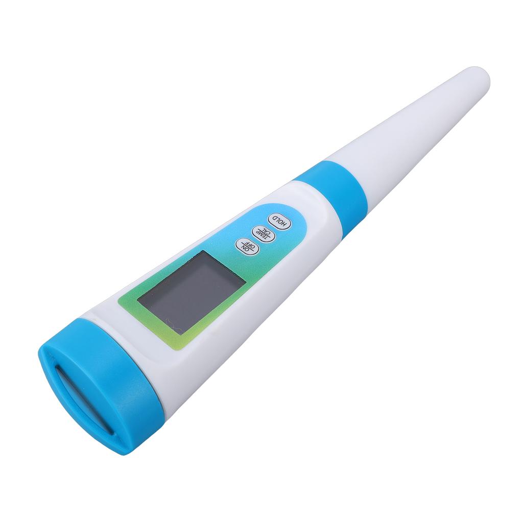 PH Tester High Accuracy 0 To 14 PH Measurement Range 2 In 1 Temperature PH Meter with ATC Function for Cheese Meat Fruit Food Dough