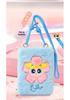 Powerpuff Girls Plush iPad Tablet Protective Crossbody Case & Diary Cover - Creative Gift for Girls