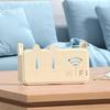 Punch-Free Wall-Mounted Wireless Router and Cable Organizer Box