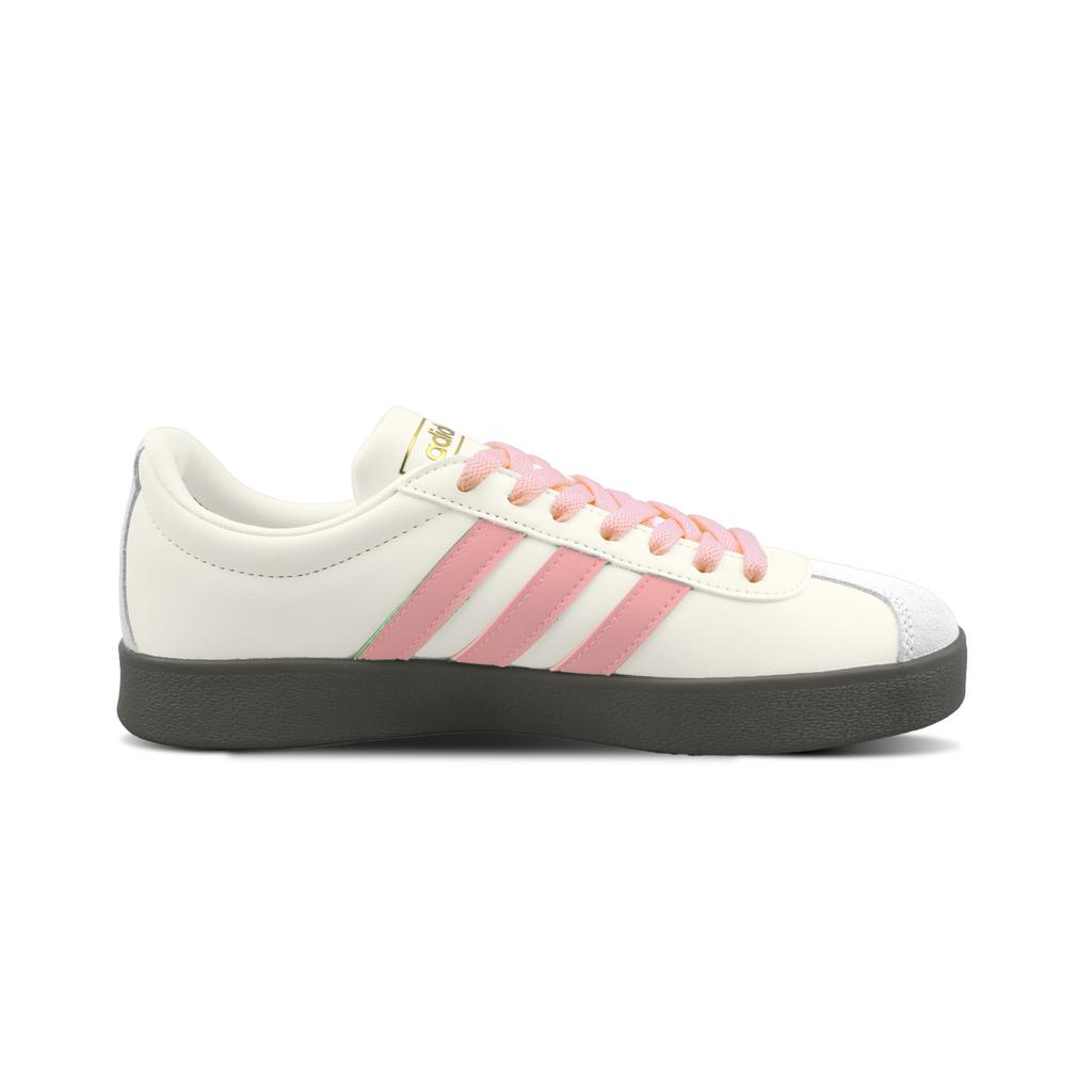 Vlastní Adidas VL COURT 2.0 Růžový medvídek Roztomilý 2.0 Nákupní taška Odolná proti oděru Nízké boty Trenéři Německé armády Unisex Růžová JI0497(Team1800-2.0 BOX)