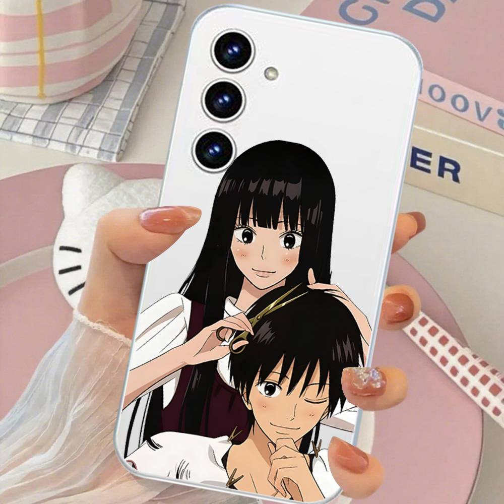 Cute K-Kimi Ni Todoke HD Clear Transparent Phone Case For Samsung Galaxy A52,A12,A51,S24,S23,S22ULTRA,S21 Edge,S20LITE,Plus,U