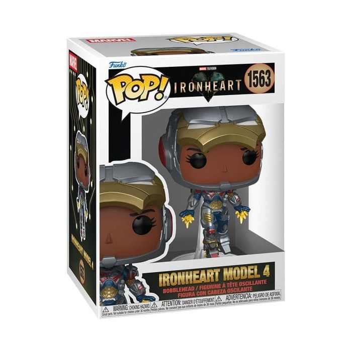 Funko - Ironheart - Figurine POP! Ironheart Armor Model 4 9 cm