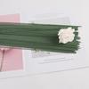 100pcs Metal Core Artificial Flower Stem Plastic Cover Artificial Plant Stick Wedding Decoration
