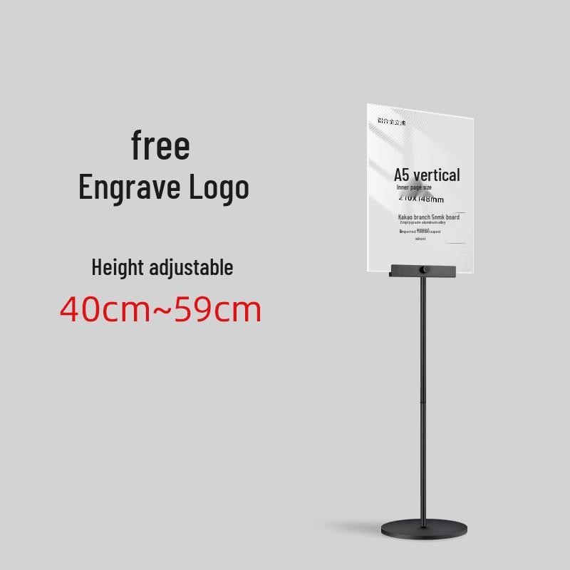 Aluminum Poster Stand for Store Promotions - Manager's Pick for New Arrivals