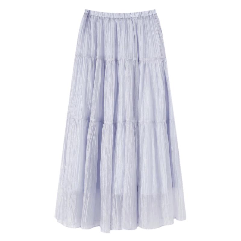 TonLion Women s A-Line Patchwork Skirt M