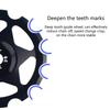Bike Rear Derailleurs Pulleys Steel Bearing Pulleys 11T Aluminiums Alloys Jockeys Wheel Bike Part Easy Installation