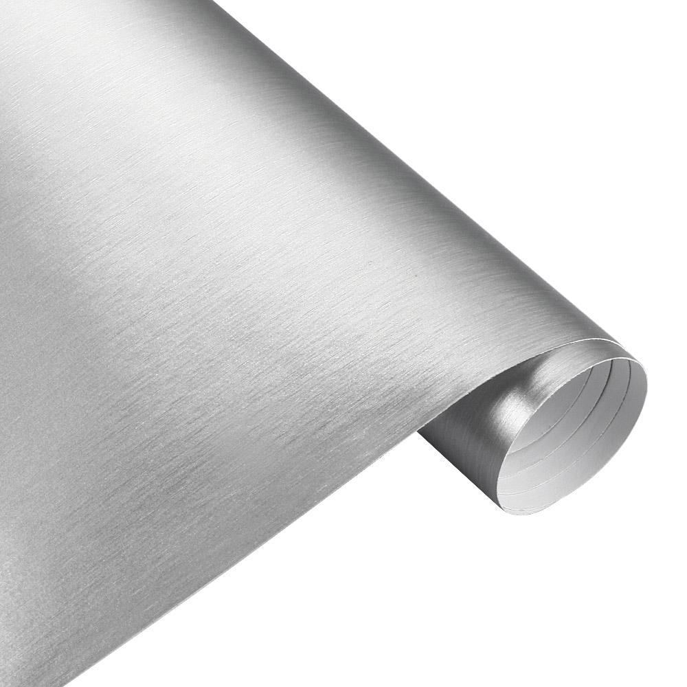 

20*100см Автомобільна тонувальна вінілова плівка Хромована Шліфована Крижана Плівка Лист для Транспортного Засобу Наклейка Водонепроникне Покриття Кузова Автомобільні Аксесуари для Салону срібний