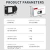 Protective Silicone Case Cover for DJI Action 4/3 Sports Camera Full Coverage Scratch-resistant Protections Sleeve Black