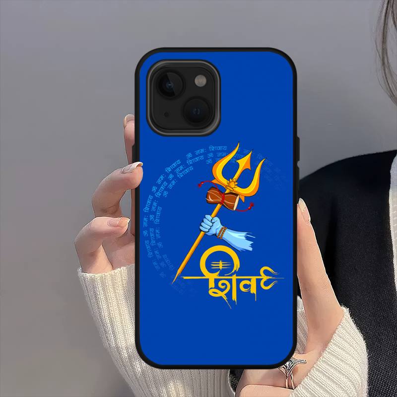 Lord Shiva Hindu God Buddha Phone Case For iPhone Mini 11 12 13 14 15 16 Pro Max Plus Shell