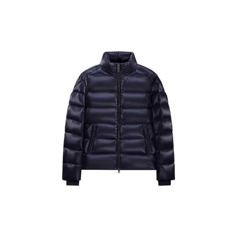 Down jacket women's autumn and winter stand-up collar thickened 90 white duck down jacket