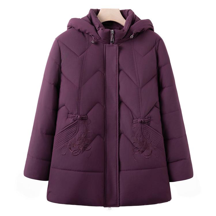 

Новая хлопковая куртка для мамы, среднего и пожилого возраста, бабушки, зимняя одежда, большого размера, хлопковая куртка, повседневная куртка, зимняя одежда 6XL