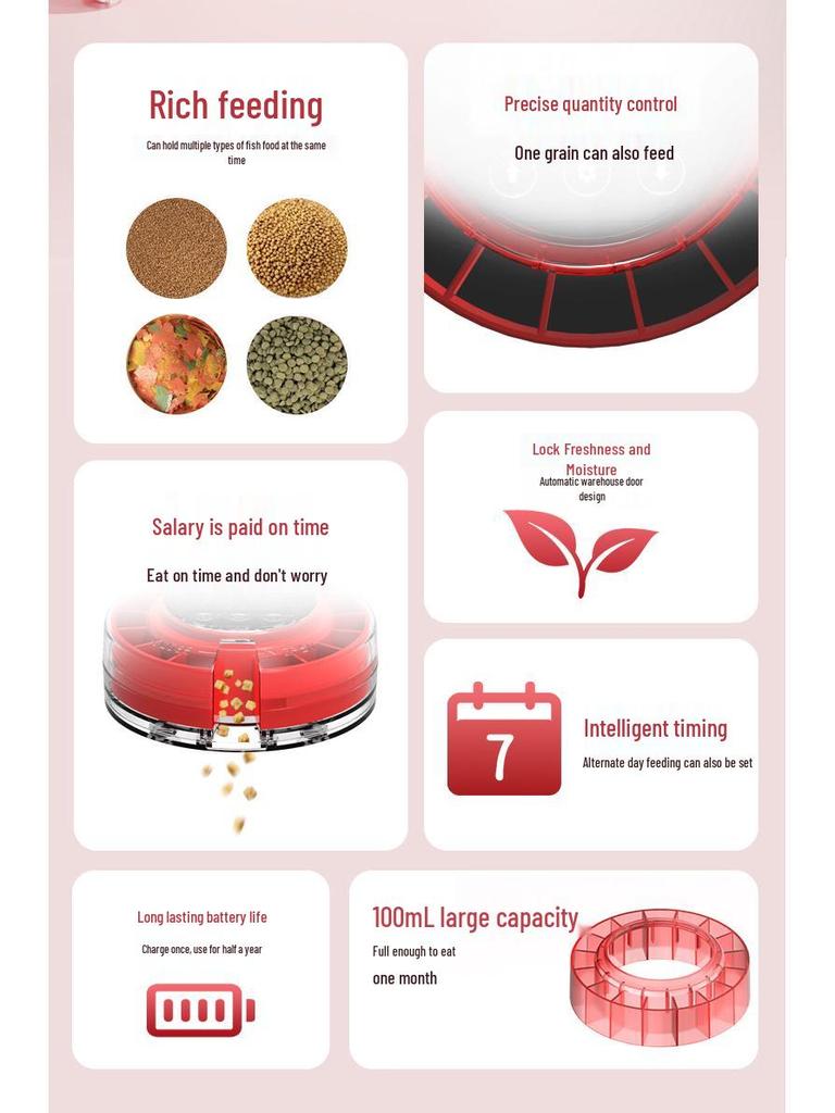 Old Fisherman's Automatic Fish Tank Feeder for Koi, Arowana, and Turtles