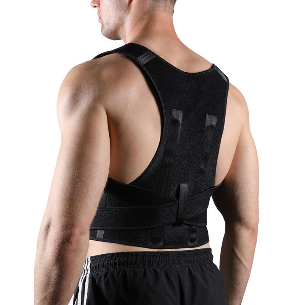 Breathable Adjustable Postures Corrector Back Support with Adjustable Straps for Customs Fit Comfort In Daily Routines