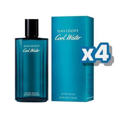 DAVIDOFF Cool Water Men Etterbarbering 125ml 4 stk DAVIDOFF
