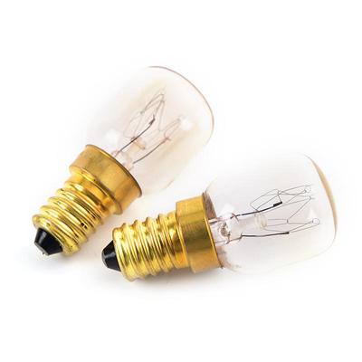 E14 15W / 25W Teplá bílá Žárovka do trouby Indukční sporák Žárovka Žárovka žáruvzdorná 220-230V