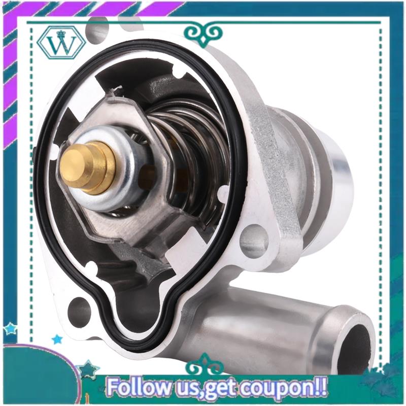 AA92-Car Coolant Thermostat Assembly With Sensor For Chevy Cruze Sonic Trax 1.4L 902-808 55593034 55579010