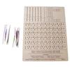 Card Game Score Board Portable Score Tracker Sheet Fun Table Board Card Game Accessories for Party