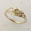 Accessories, Simple And Creative Flower Rings, Fashionable Metal Women'S Rings