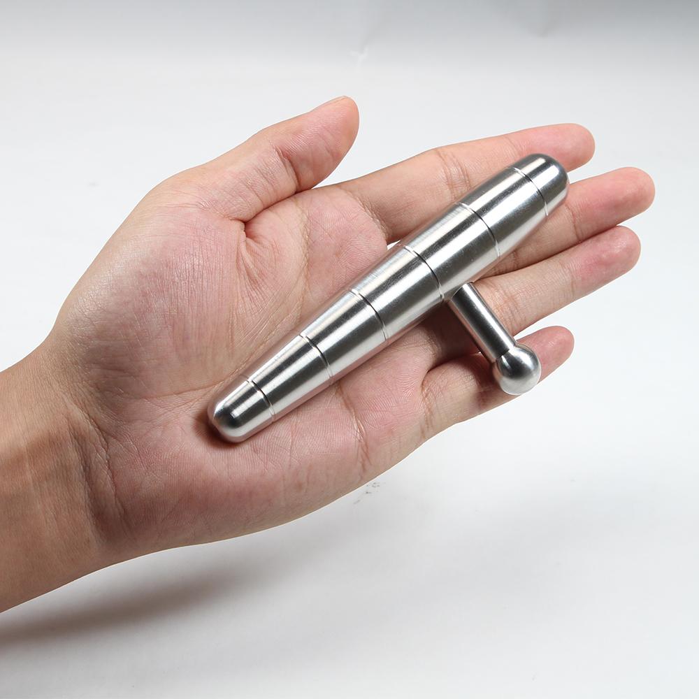 1Pcs Stainless Steel Pressure Massage Bar Acupressure T-Bar Trigger Point Massage Tool For Deep Tissue Therapy Thumb Saver