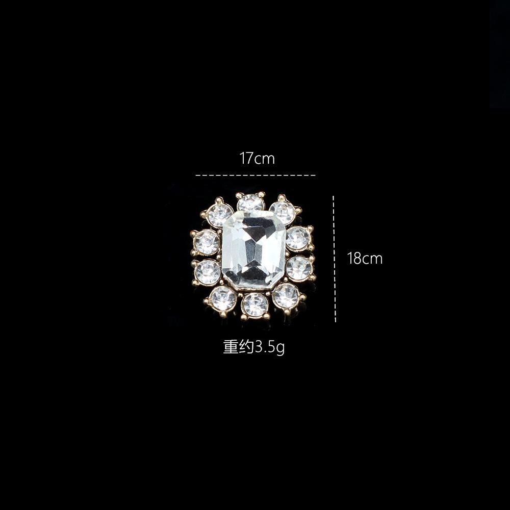 Xiaoxiangfeng Retro Old Series Alloy Jewelry Pearl Diamond Hole Shoes Diy Flat Bottom Buckle Mobile Phone Case Accessories