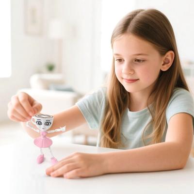 Action Figure Collectible Action Figure Includes Interchangeable Head, Hands And Accessories VIDEO