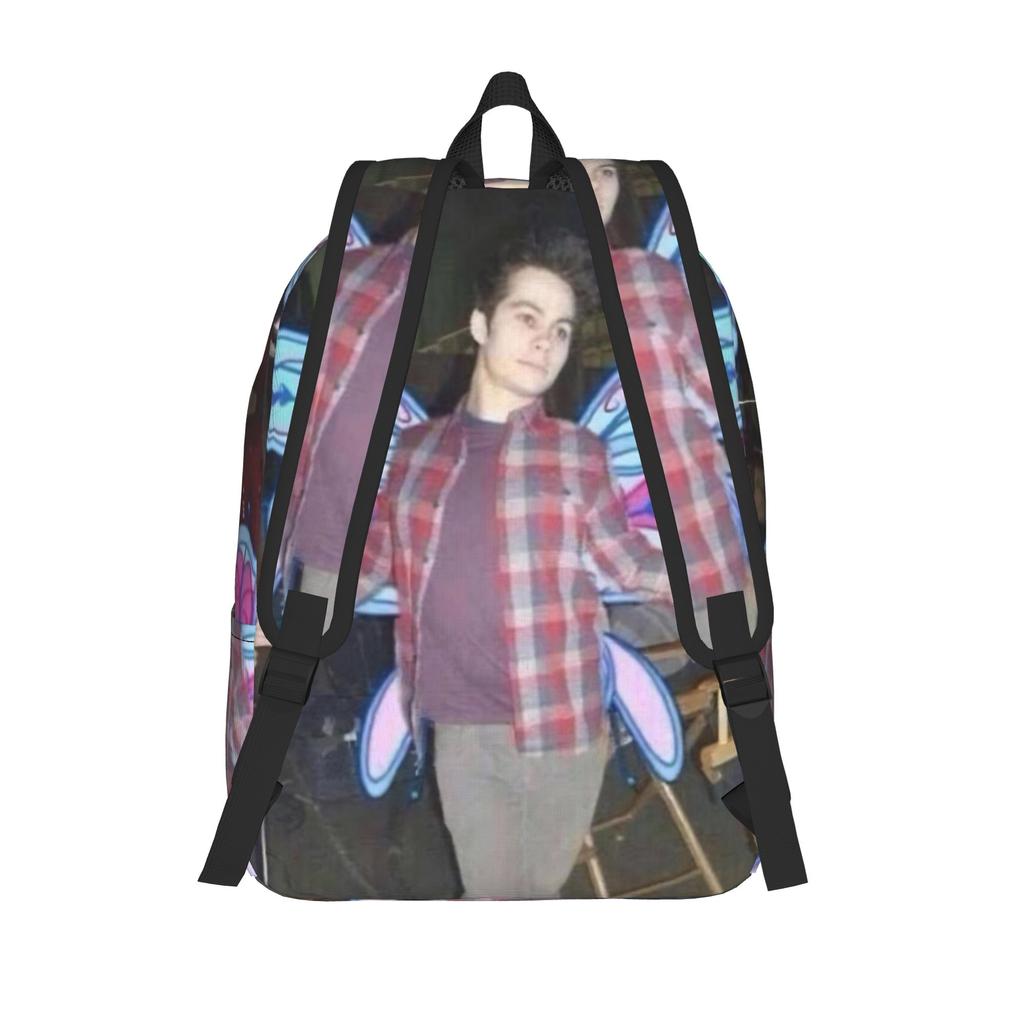 Dylan Obrien Actor Backpack for Men Women Cool High School Work Daypack  Laptop Computer Shoulder Bag Gift