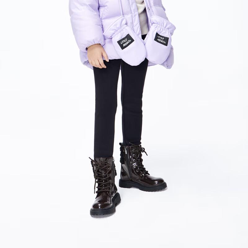 little MO&Co. Kids  Thermal Fleece-Lined Leggings 100