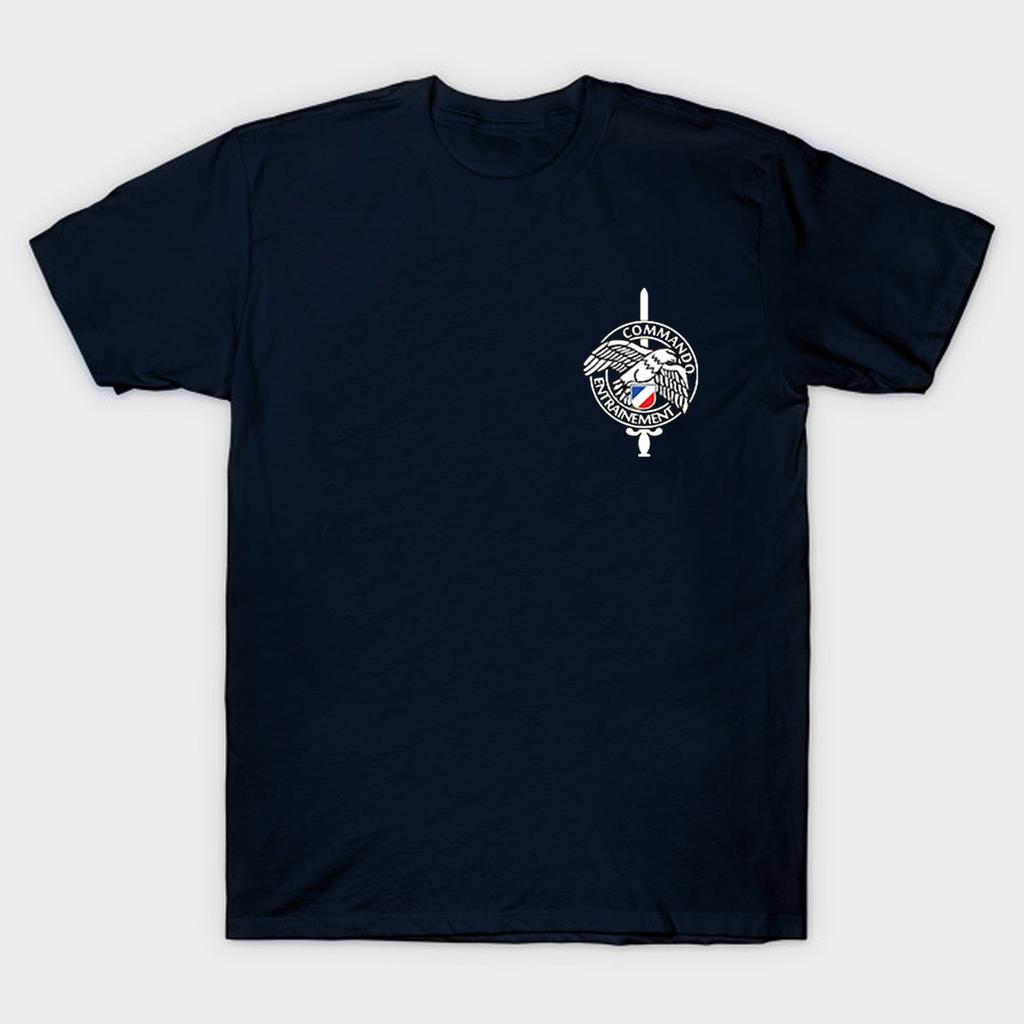 Commando Entrainement Frankrike Specialenhet Herr T-shirt. Sommar Bomull Kortärmad O-Hals Unisex T-shirt Ny S-3XL