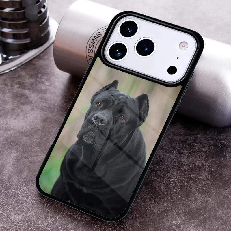 Italian Cane Corso Mastiff Dogs Phone Case for iPhone 17 16 15 Pro Max Air 14 13 12 11 Plus Shockproof Cover