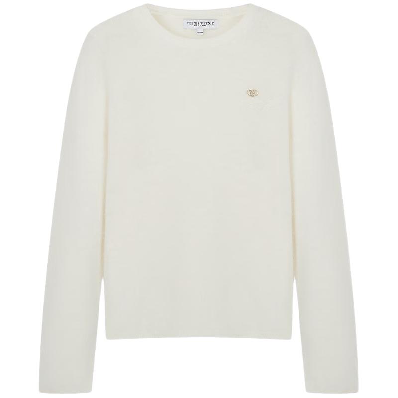 Teenie Weenie Women's Little Bear Round Neck Knit Sweater