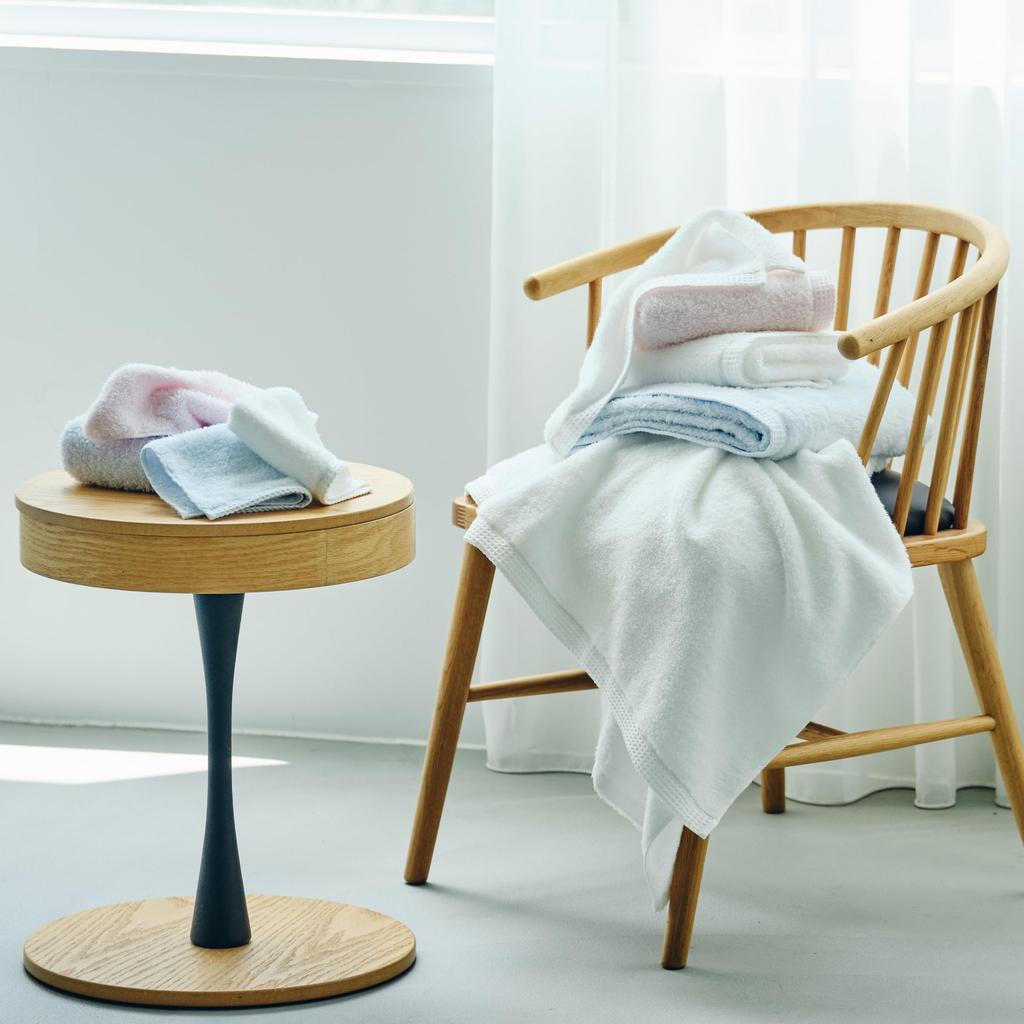 Nishikawa Imabari Bath 60 X Soft Incredibly Soft and Made In TT15360653 Towel, 120cm, 100% Cotton, "Watairo Marowata" (Watairo Cotton), Fluffy, Plain,