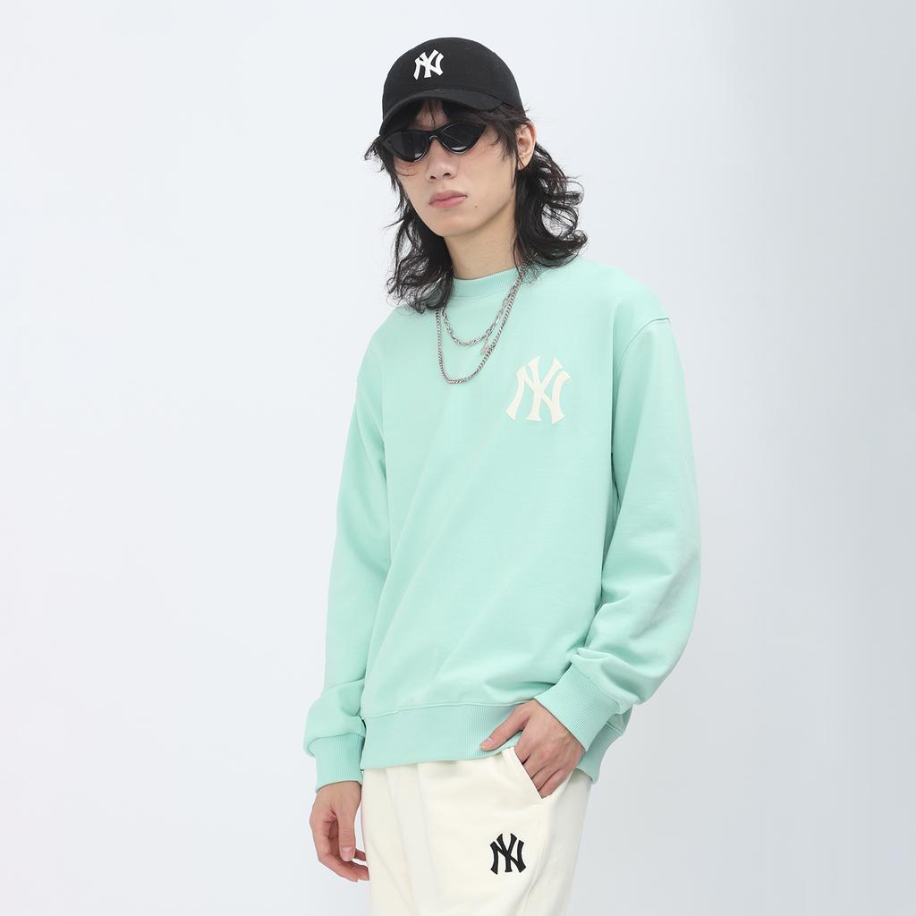 New MLB New York Yankees Sweatshirts Unisex Light Mint 3AMTEC314-50MTL