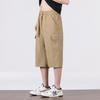 Shorts Men's Summer Casual Cropped Trousers Ice Silk Thin Outdoor Work Shorts Large Size Quick-drying Medium Trousers