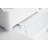 Yamazaki Jitsugyo Dish Drying Set, White, Approx. W37 x D28 x H145cm, Tower Series, Washing Basin,