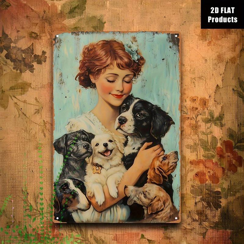 Retro Metal Paintings, Furniture, Living Room Decoration 20x30cm