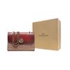 Coach Parker 26 Classic Floral Chain Print Coated Canvas Handbag Women Handbags Brown Yellow 30585-B4RU