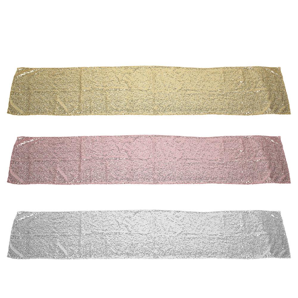 

Sequin Tablecloth Decorative Table Cloth Decoration for Christmas Party Wedding Silver