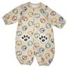 Snoopy Newborn Jersey 75th Anniversary Beige Two-Way All-in-One