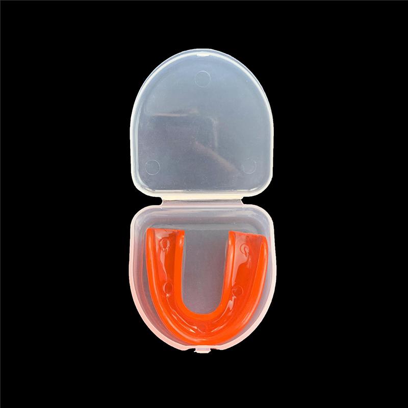 Jednostranný chránič zubů s krabičkou, Termoplastická rovnátka, Rovnátka s krabičkou, Ortodontický retainer