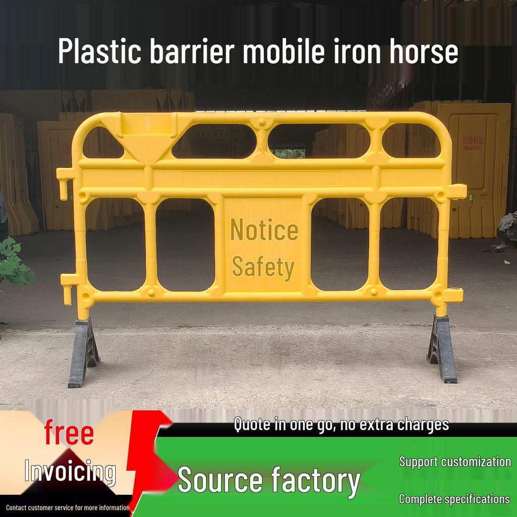 Plastic Mobile Barrier: Temporary Anti-Collision Fence for Construction and Safety Use