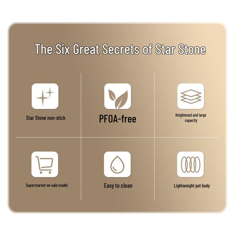 SUPOR Star Stone Healthy Non-stick Wok
