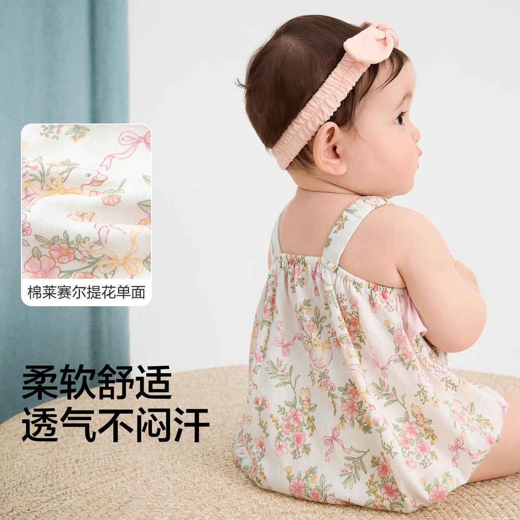 Balabala Bag Fart Clothes Baby Girls Triangle Clothes