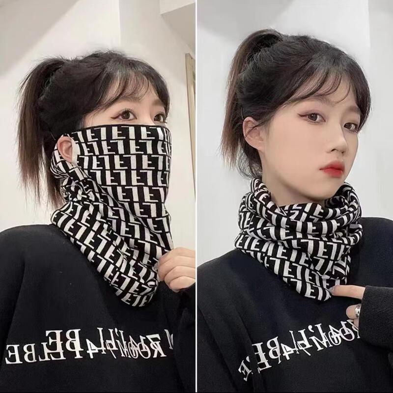 

Women s Winter Ear-Hook Neck Gaiter & Face Mask One Size