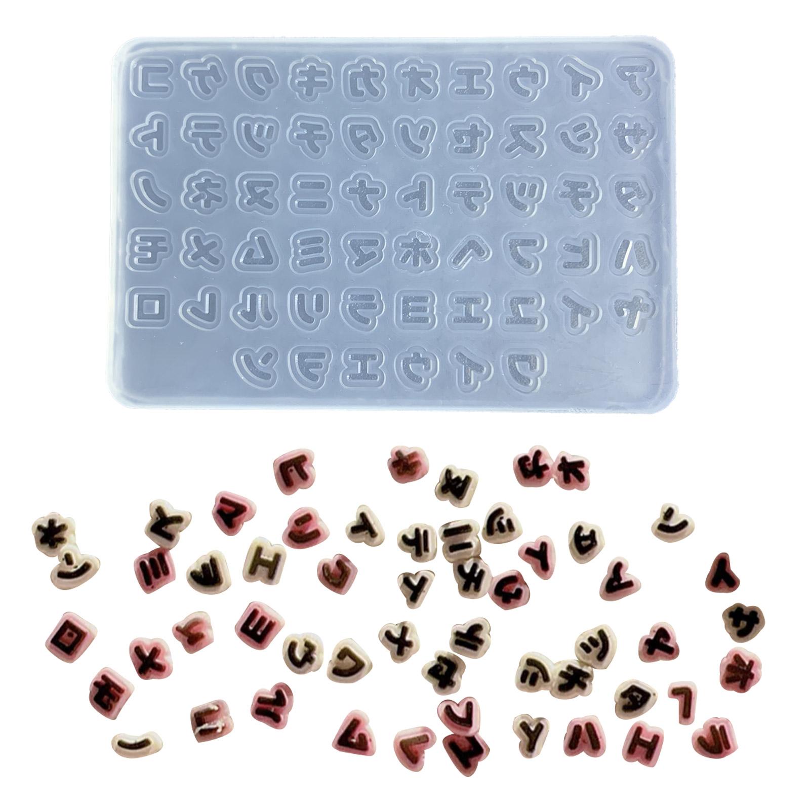 

Блестящий геометрический наполнитель, японское слово, силиконовая форма для эпоксидной смолы, брелок «сделай сам», подвеска, ювелирные изделия для украшения сумки, ремесло B