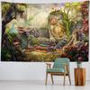 Sprookje Fantasie Paddestoel Wandtapijt Boheemse Woondecoratie Deken Hippie Kinderkamer Kunst Decoratie Wandtapijt