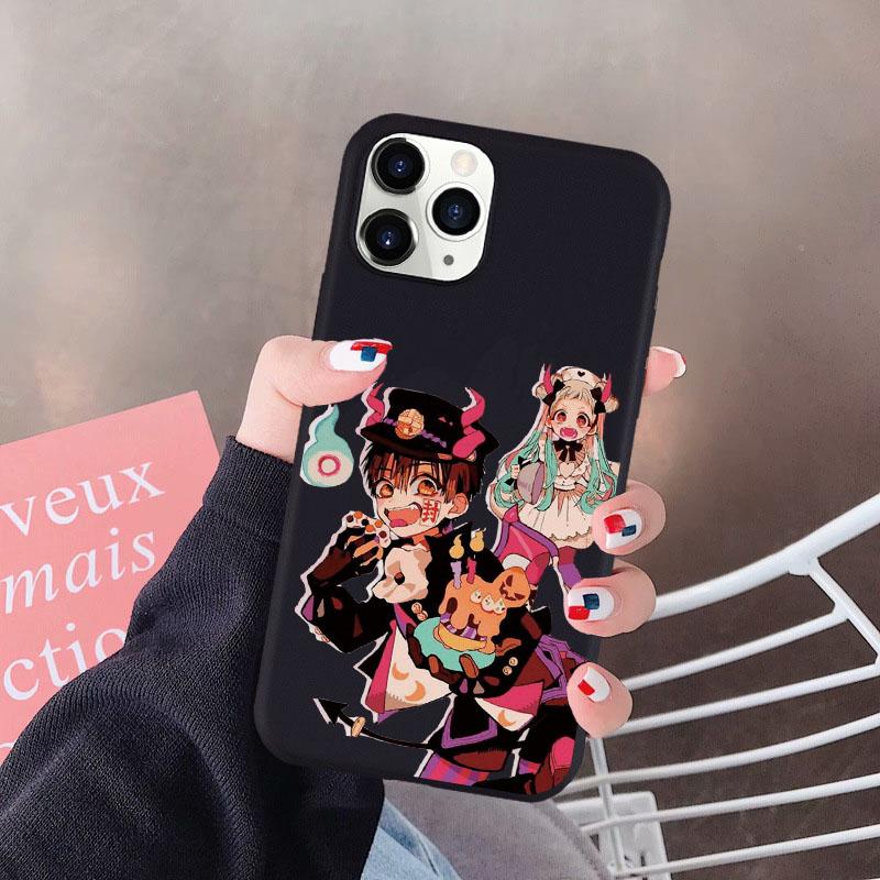 Japan Anime Hanako Kun Yugi Phone Case For iPhone SE 2020 SE3 2022 13 12 Mini 11 Pro 7 8 5 6 6S Plus X XR XS Max Silicone Fundas