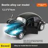 1:36 Alloy Classic Car Model Sound and Light Childrens Toy Car Ornaments Pull-Back Car Model Boy Toy Die-Cast Educational Toy