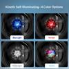 4 PCS ABS+LED 60mm Badge Car Wheel Center Caps Auto Parts for Chevrolet Cruze Captiva Lacetti Spark Aveo Orlando Camaro