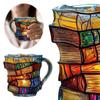 Bemalter Buch Unny Lese-Kaffeebecher mit charmanten Buchmotiven Buchförmige Teetasse Geschenke für Heim-Büro-Dekoration