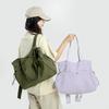 Bitcuem Women's Large Capacity Lightweight Tote Bag, Popular 3-Way Design for Commuting, School, Travel, Shopping, and Walking (Black)